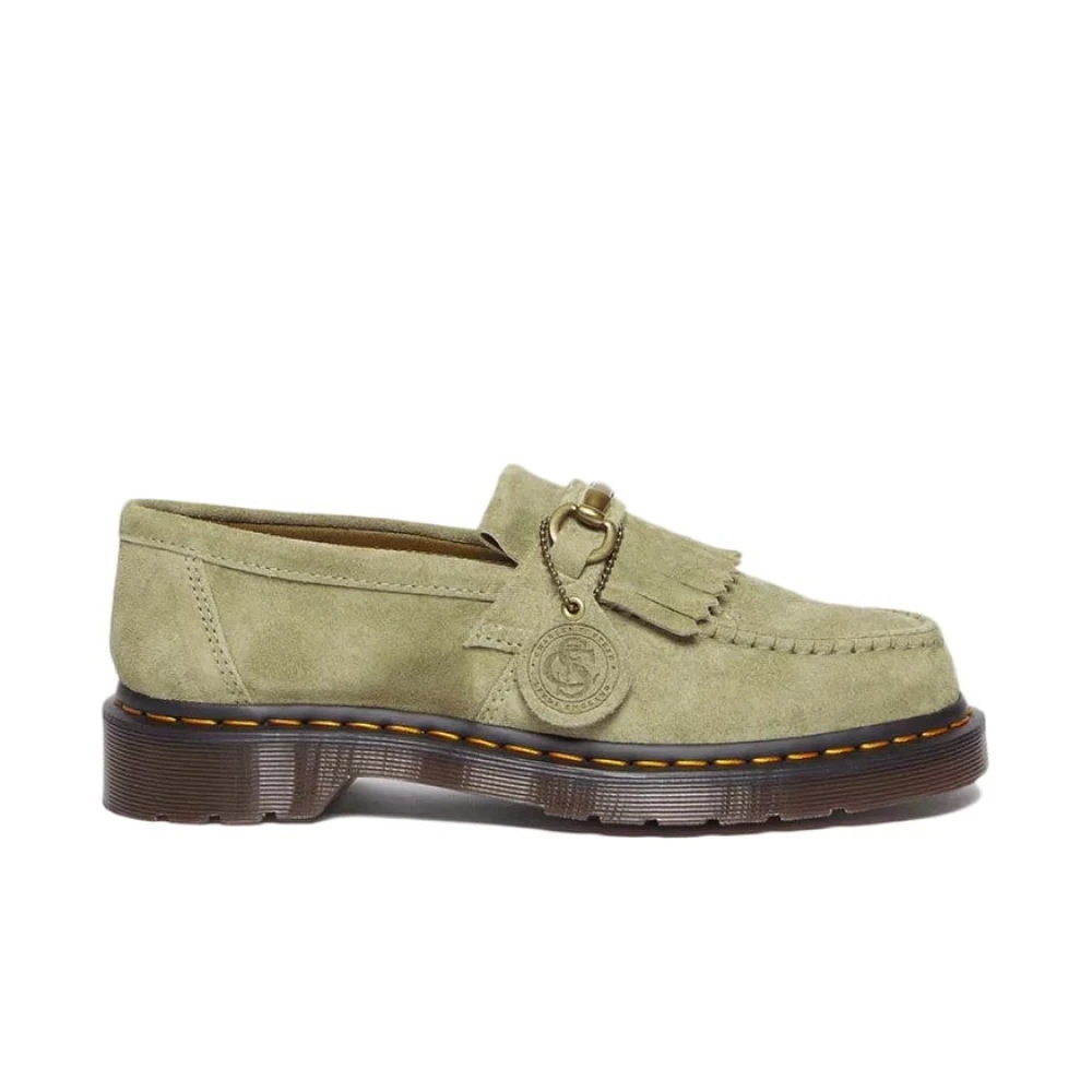 Dr. Martens Adrian Snaffle Mockasiner i mockaskinn Green, Unisex