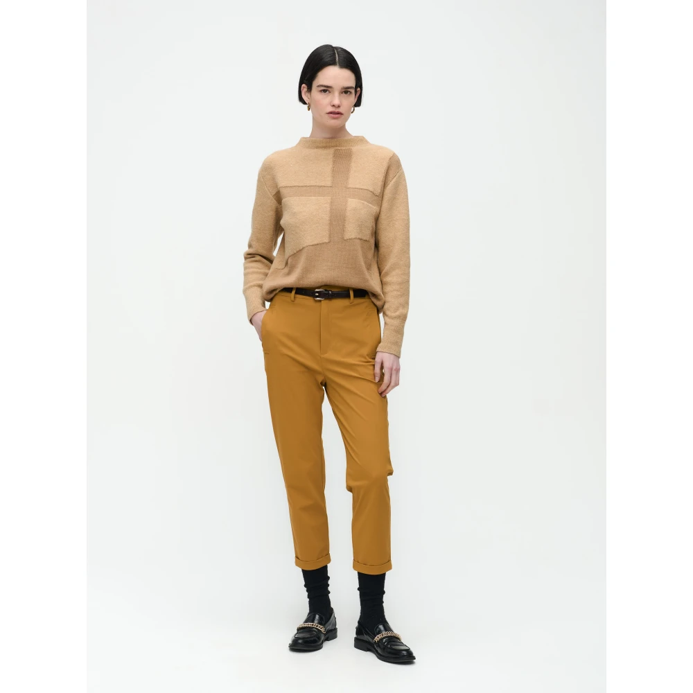 Jane Lushka Elpida Pullover Beige Dames