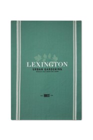 Green/White Lexington Home Herb Organic Cotton Twill Kitchen Towel Kitchen Towel