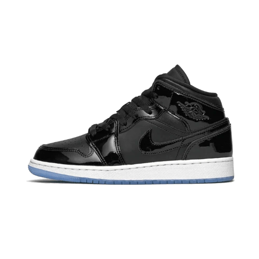 Jordan Men's Black Space Jam Mid Top Sneaker