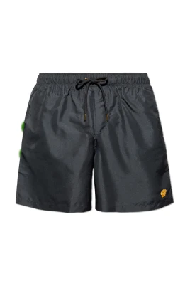 Embroidered Medusa Swim Boardshorts