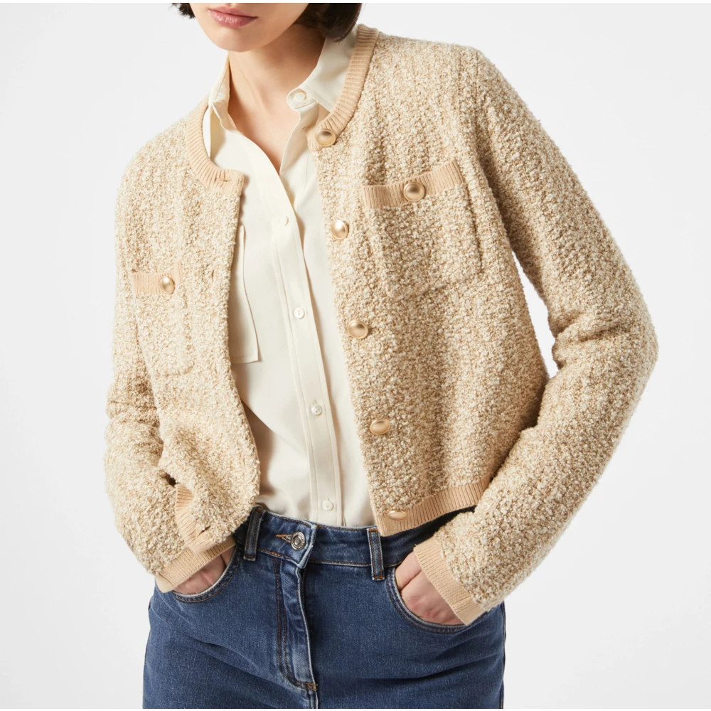 Pennyblack Bouclé Gebreid Jasje Nicolas Stijl Brown Dames