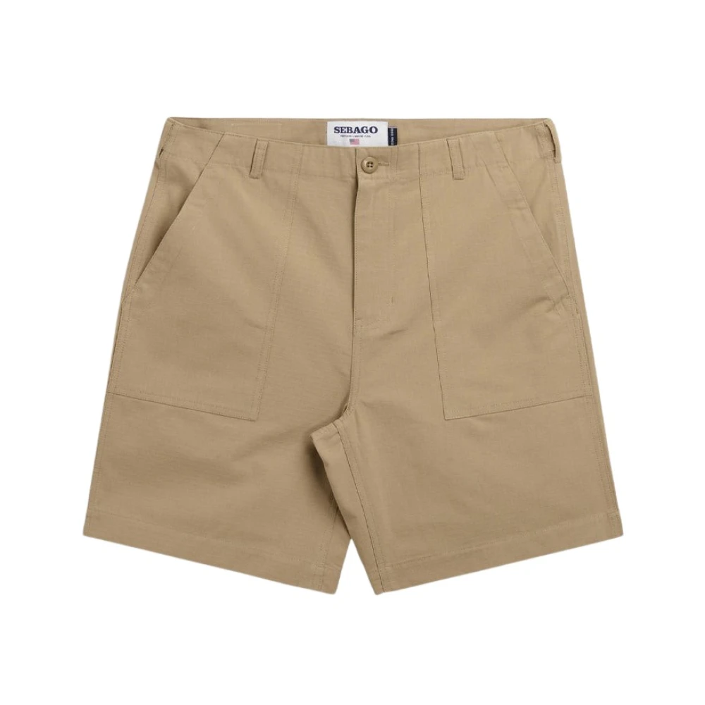 Sebago Herr Beige Shorts S, Bomull, Milton Short