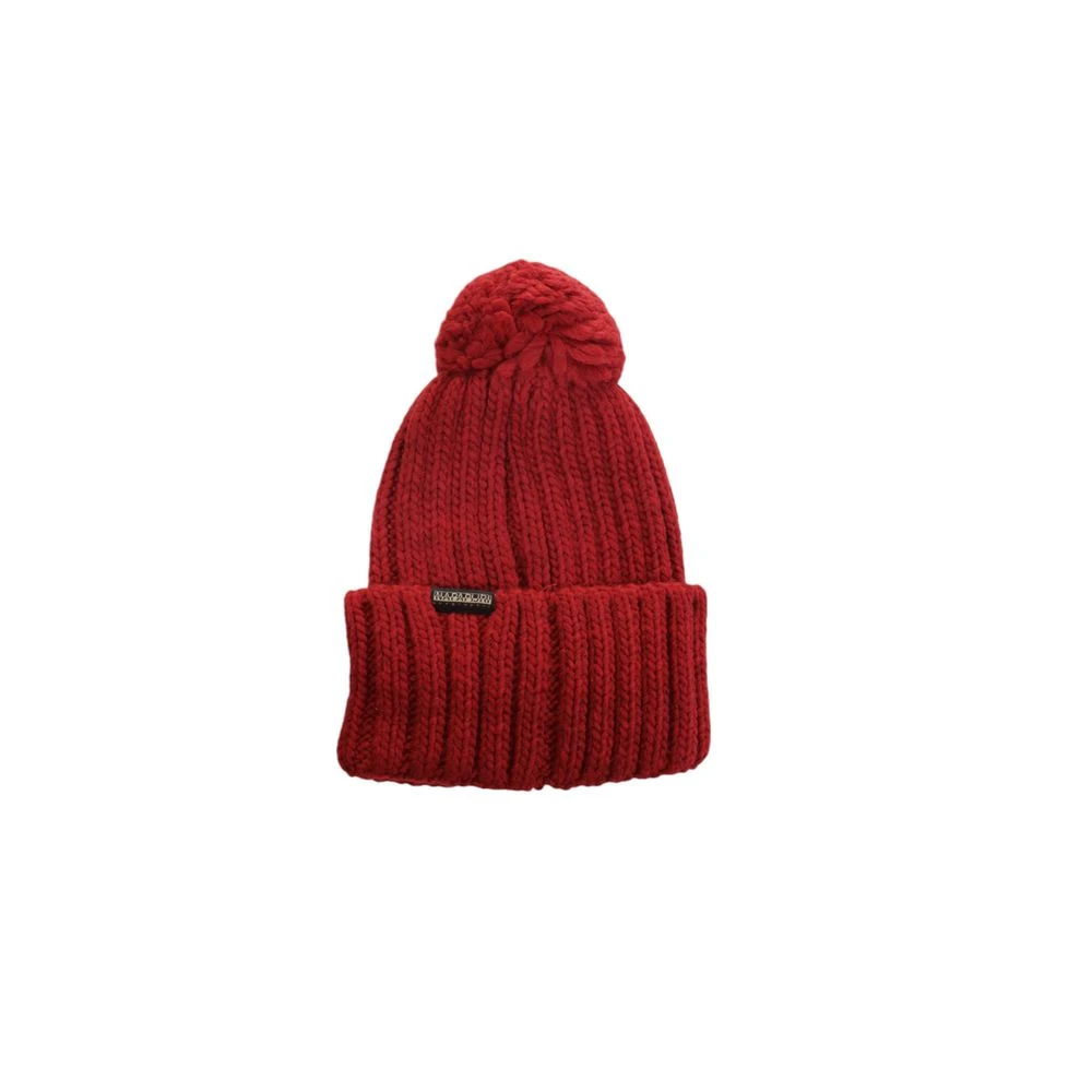 Napapijri Heren Acryl Hoed & Muts Red Heren