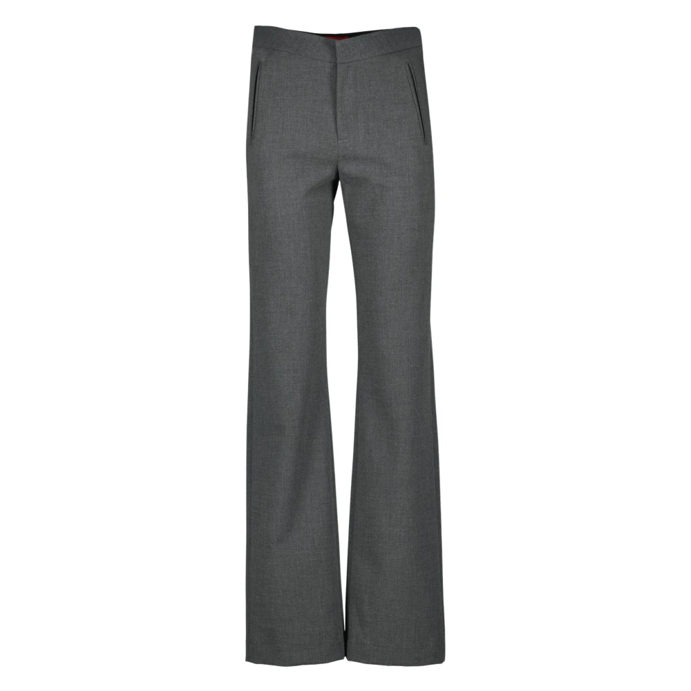 Diesel Kvinno Grå Byxor Dam, M, Polyester, P-Romise-S1 Byxor