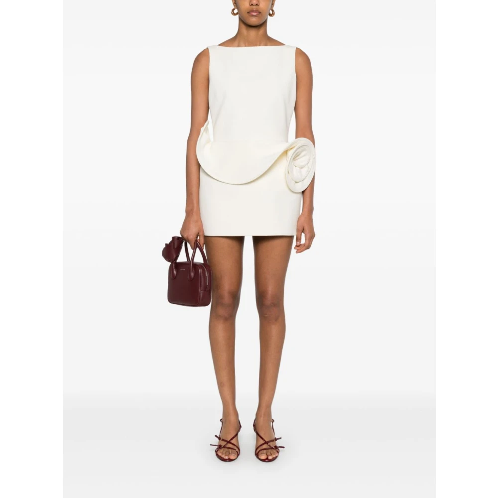 Magda Butrym Beige Jurk met Applicatiedetail Beige Dames