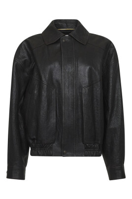 brown-lambskin-coat-with-elasticated-waist