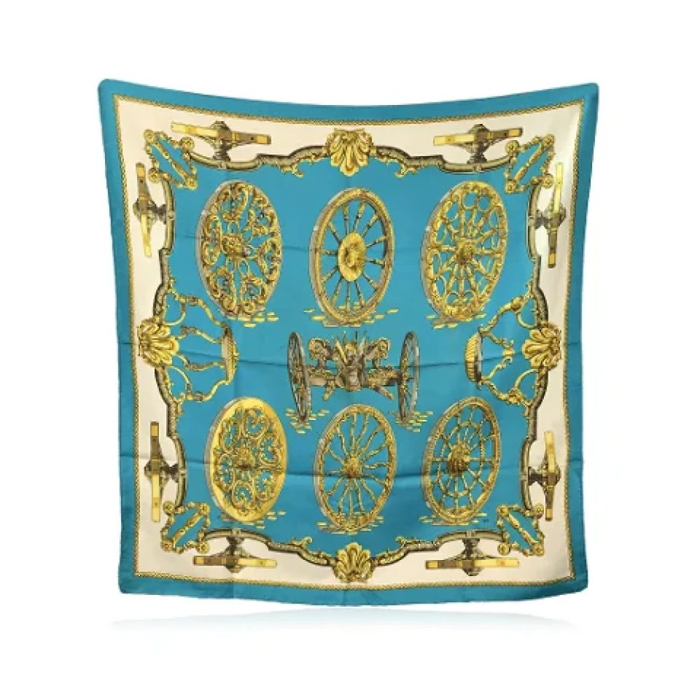 Pre-owned > Pre-owned Accessories > Pre-owned Scarves - - Hermès Vintage - Modalova
