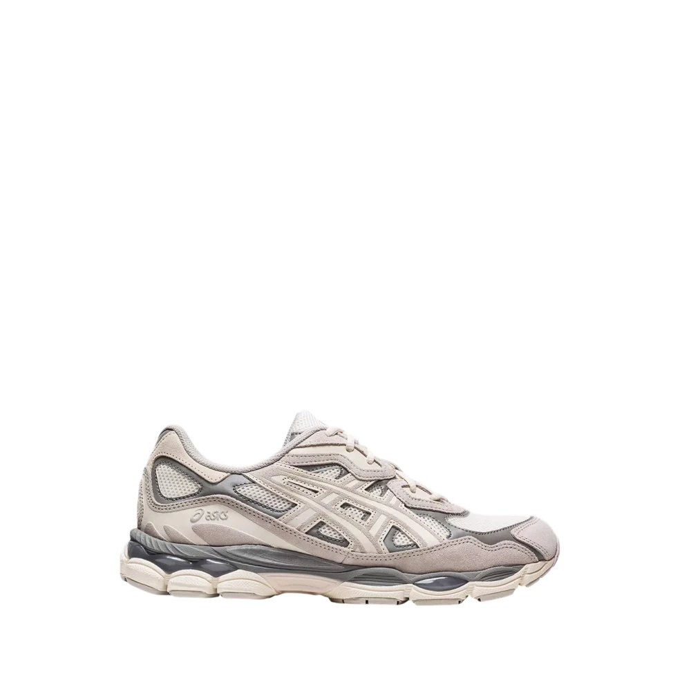 Asics Herren Weiß Für 1201A789 Turnschuhe Gel Nyc Creme (40), Beige, Flach, Schnürung, Lässig, Sportlich, Laufen, Multisport - Bild 13