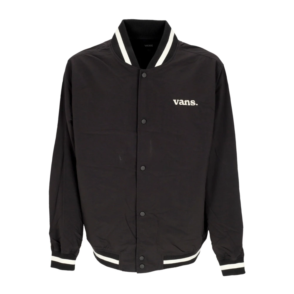 Vans Zwarte Varsity Jack Lichtgewicht Ongevoerd Black Heren