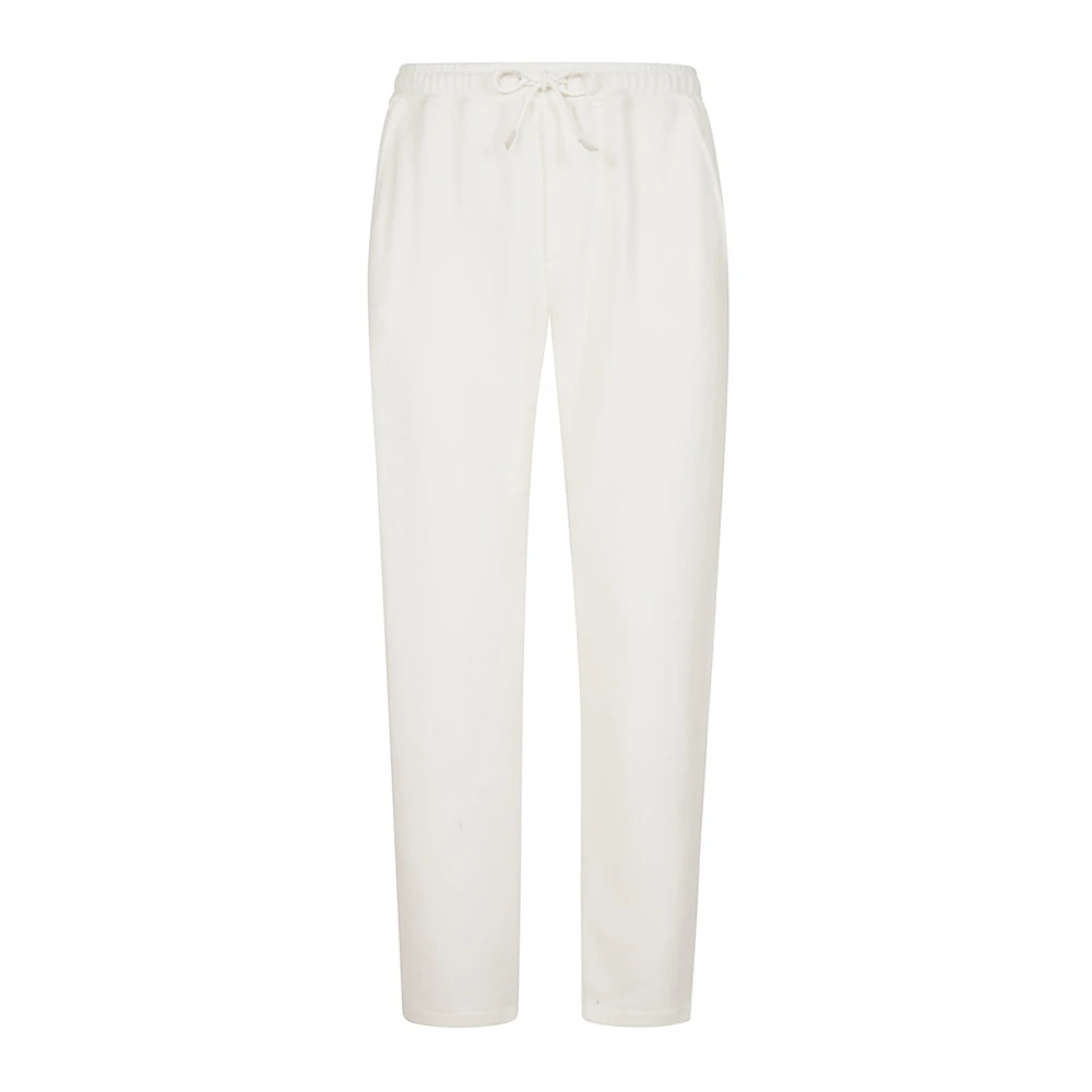 Eleventy Kasjmierwol Broek Amerikaanse Stijl White Heren