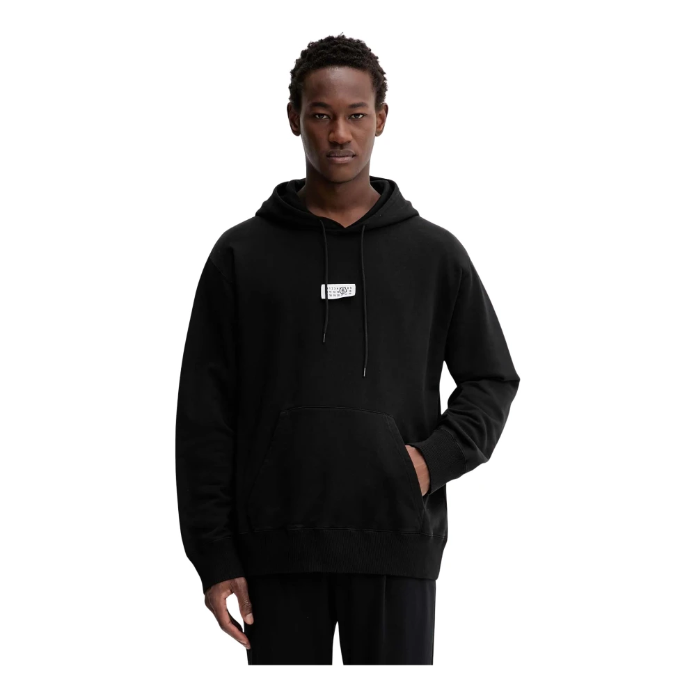 Mm6 Maison Margiela - Stylischer Sweatshirt Nero Aw25 - Sweatshirts & Hoodies - Herren - Schwarzk - S - Bild 6