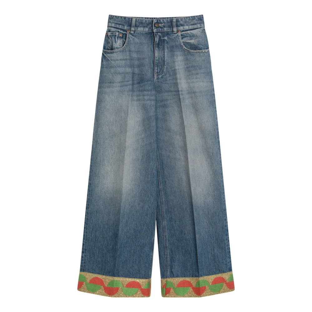 Jeans > Wide Jeans - - Valentino Garavani - Modalova