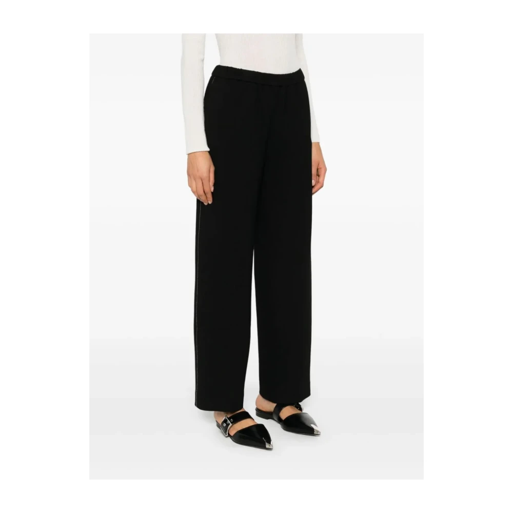 Fabiana Filippi Stijlvolle damesbroeken voor Aw24 Black Dames