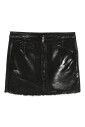 coated-cotton-miniskirt