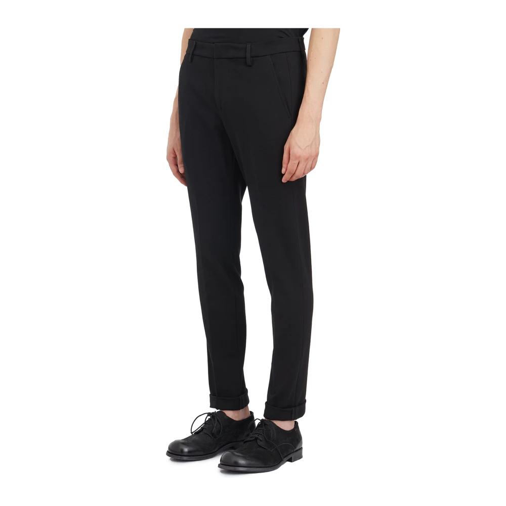 Dondup Stretch Jersey Broek Gray Heren