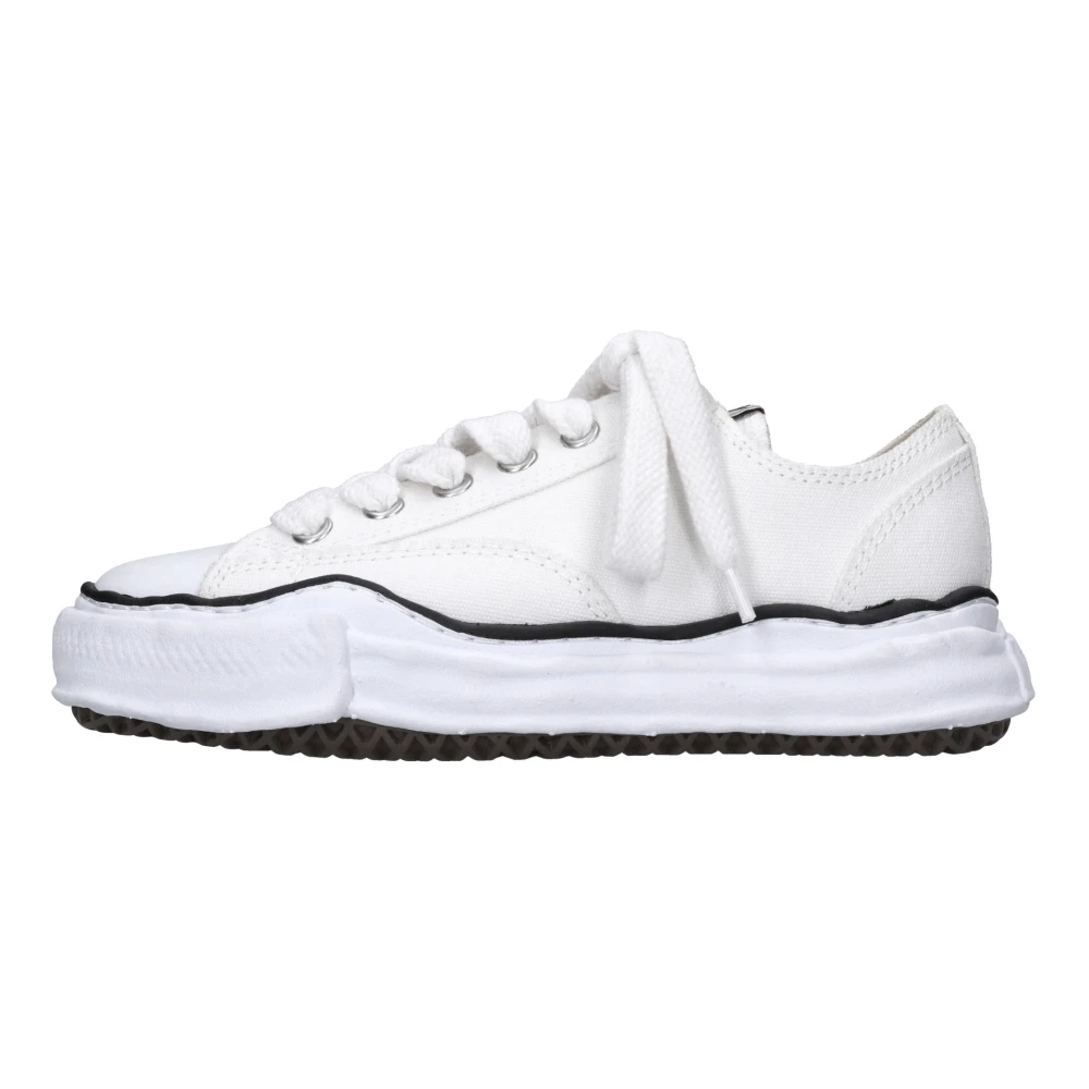 Mihara Yasuhiro Peterson Canvas Low-Top Sneaker Heren Schoenen Wit