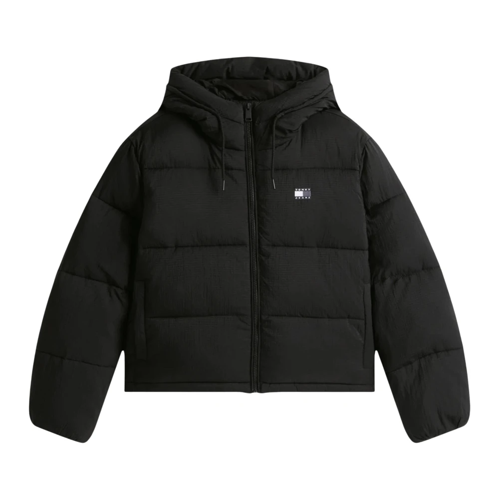 Tommy Jeans Damen Schwarz Winterjacke Dw0dw21625 Regular Fit - Bild 3