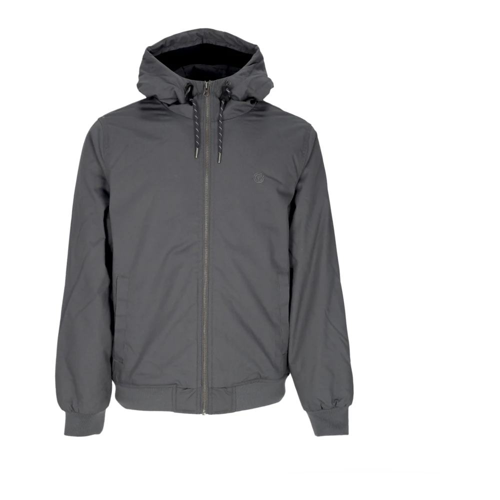 Element Waterafstotende herenjas met capuchon Gray Heren