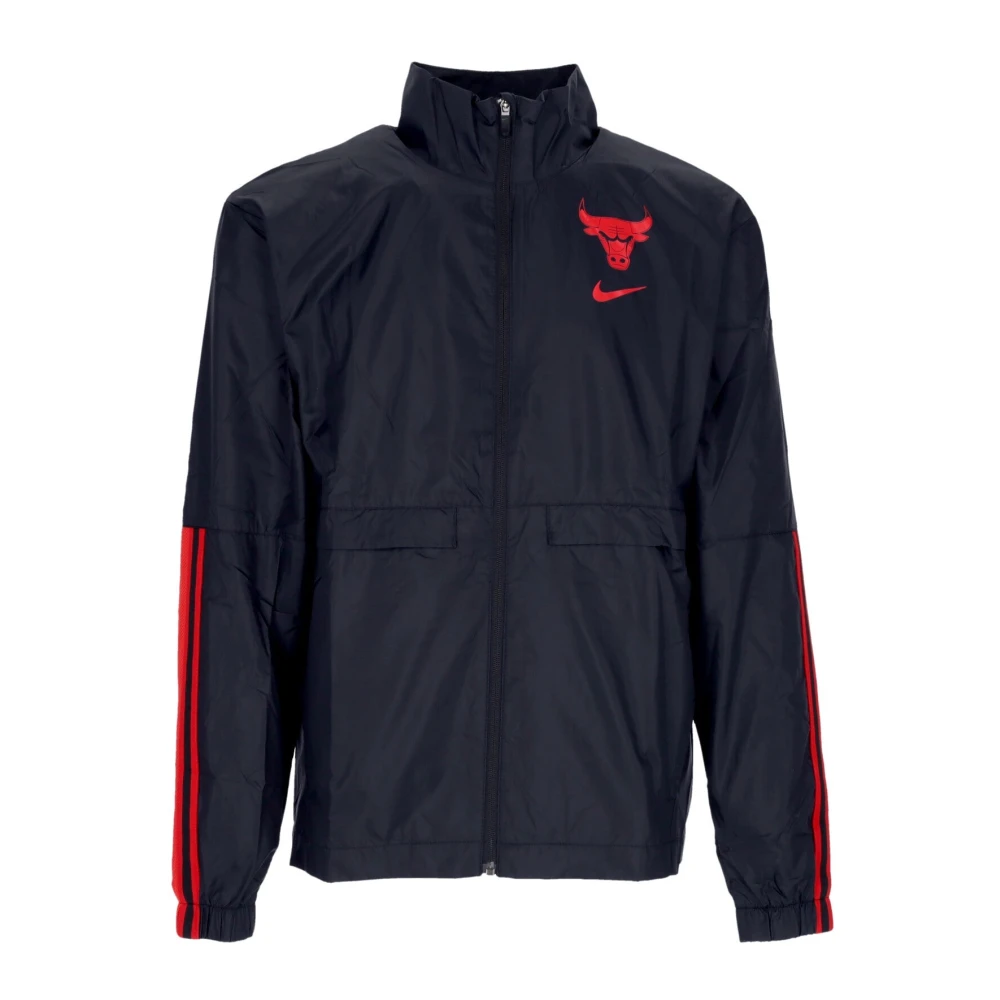 Chicago Bulls Tracksuit Jakke Svart/Rød