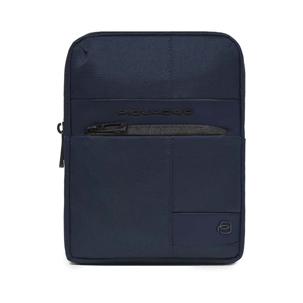 Piquadro Hombre Bolso Bandolera Para Ipad® Con Protección Rfid Y Bolsillo Para Smart Tracker