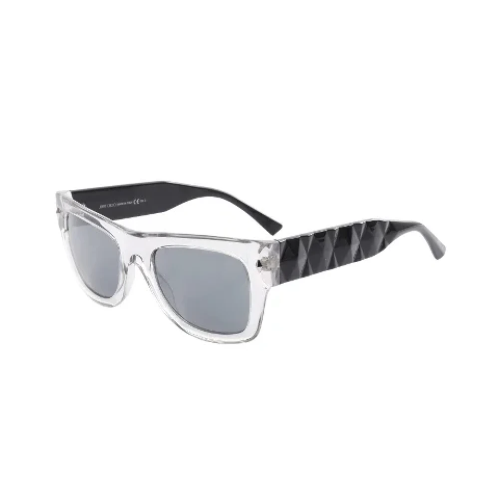 Jimmy Choo Pre-owned Plastic sunglasses White Dames