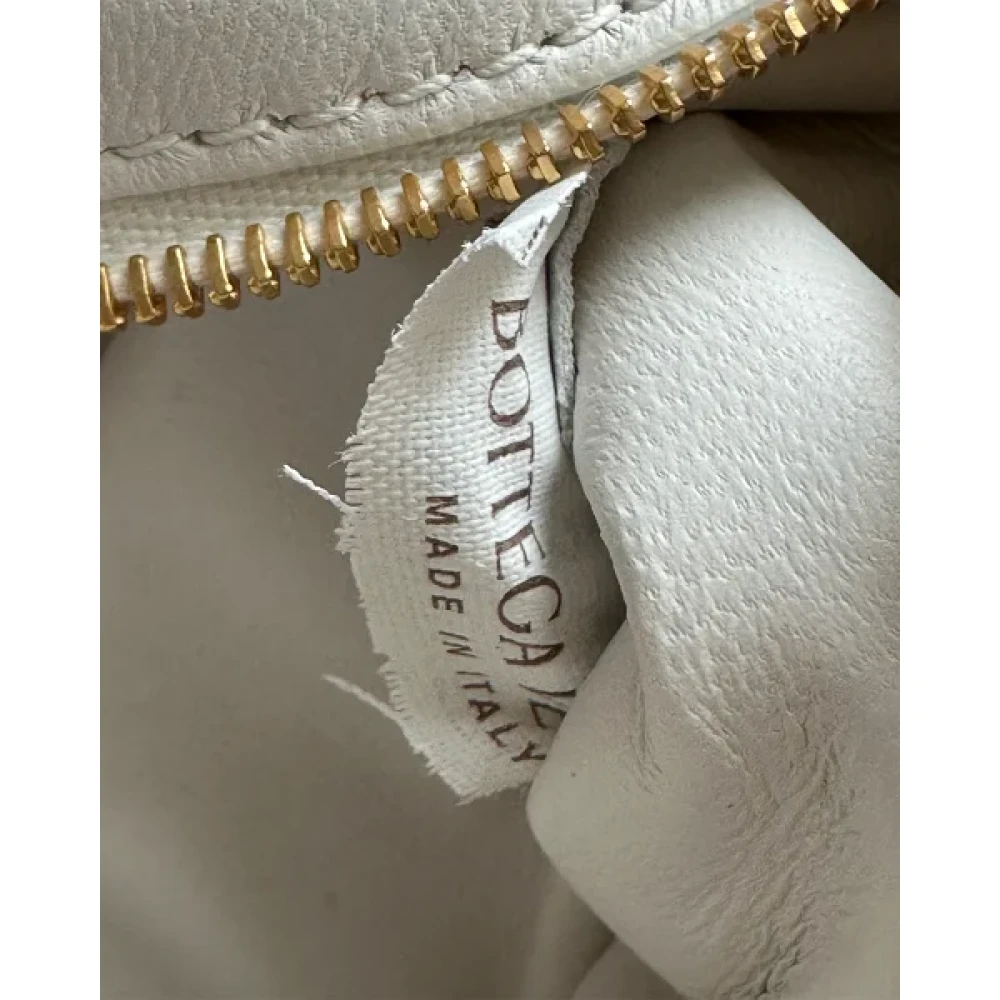Bottega Veneta Vintage Pre-owned Leather crossbody-bags White Dames
