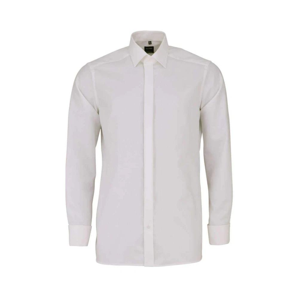Olymp Mouwloze overhemden Beige Heren