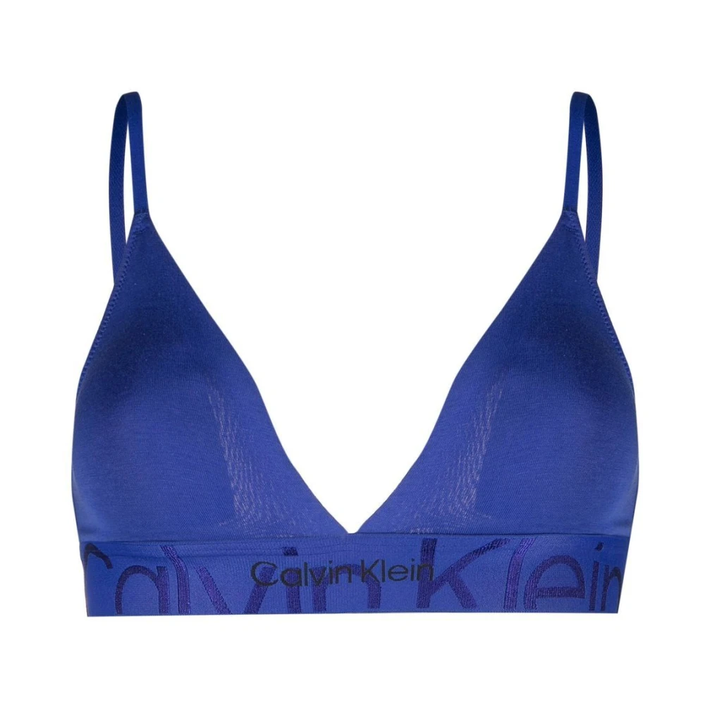 Calvin Klein Luxe Blauwe Bh Elevate Collectie Blue Dames