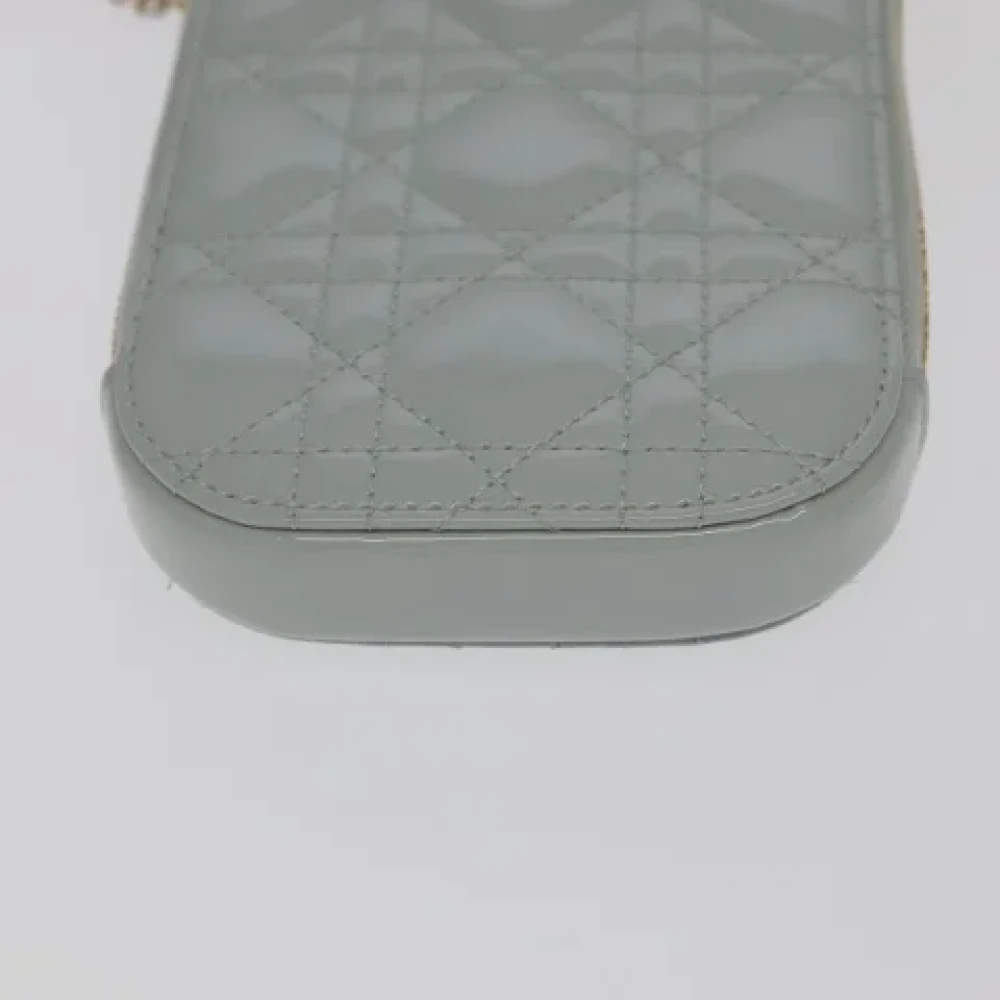 Dior Vintage Pre-owned Fabric dior-bags Blue Dames