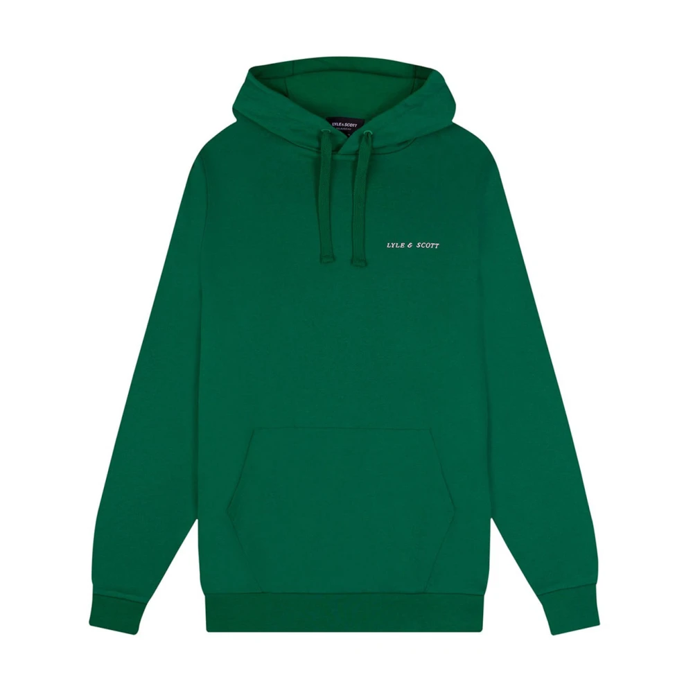 Lyle & Scott Katoenen Gebreide Truien en Sweaters Green Heren