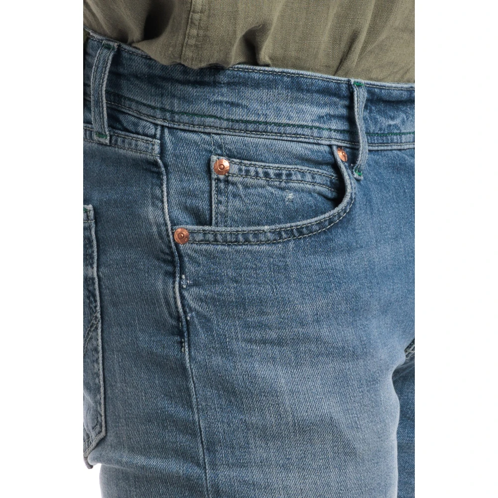 Roy Roger's Denim Stretch Star Jeans Blue Heren