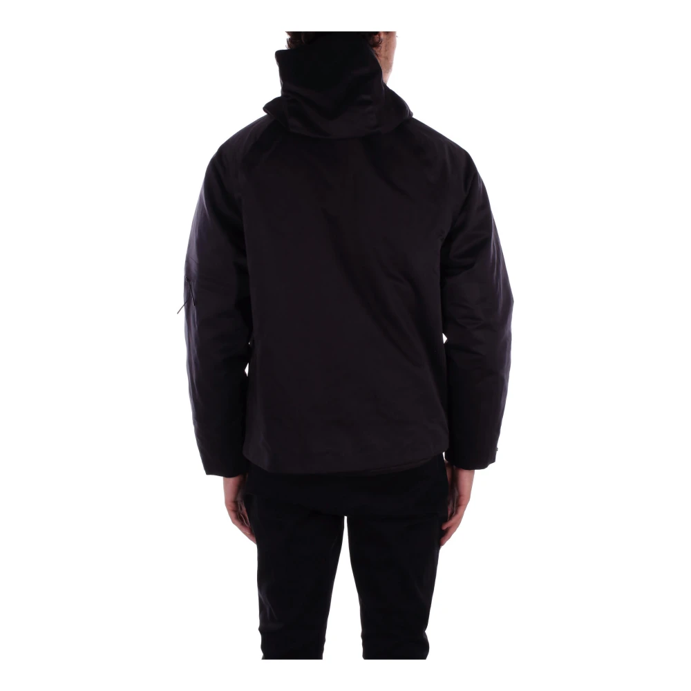 C.P. Company Metropolis Zwarte Hoodie Jas Black Heren