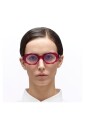 lunettes-ovales-fuchsia-verre-clair