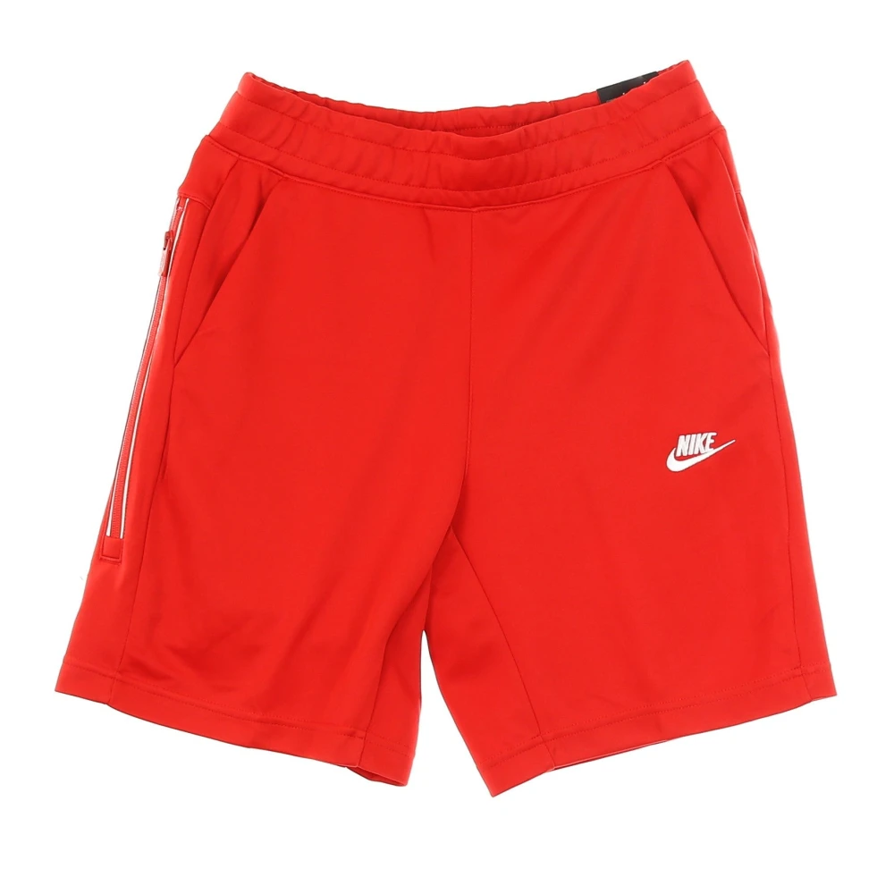 Nike Heren Sportkleding Gebreide Shorts Rood Wit Red Heren