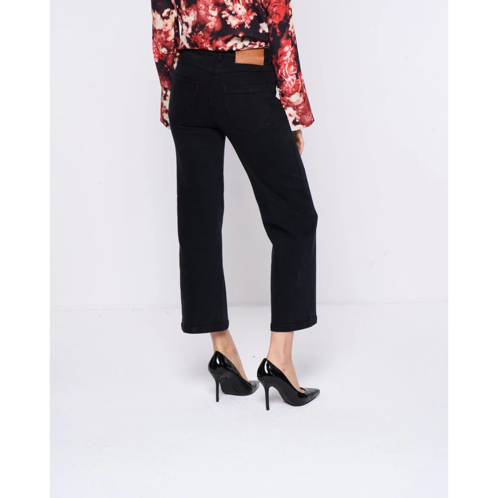 Silvian Heach Rechte Jeans Black Dames