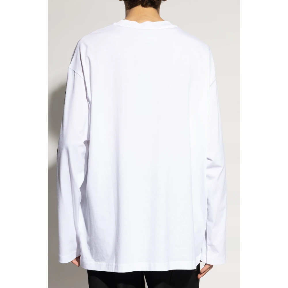 Versace Jeans Couture T-shirt met print White Heren