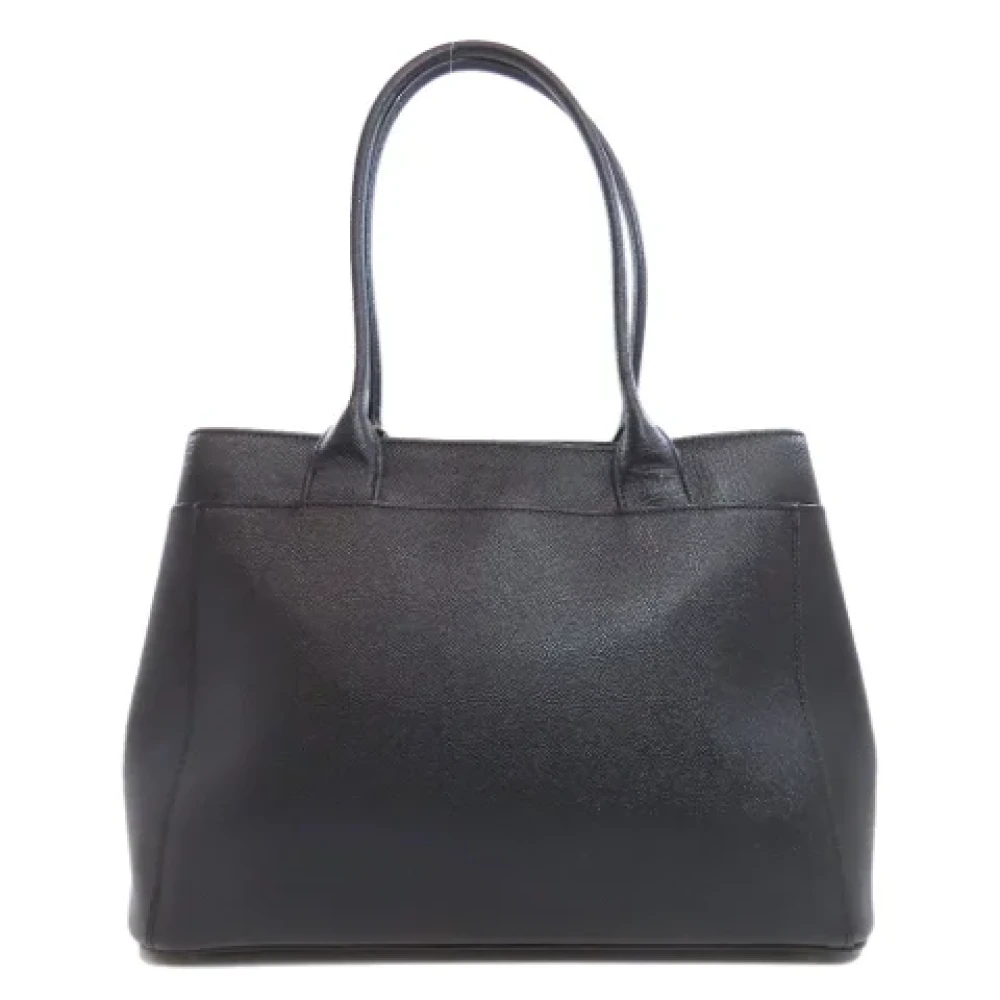 Coach Pre-owned Leather shoulder-bags Black Dames