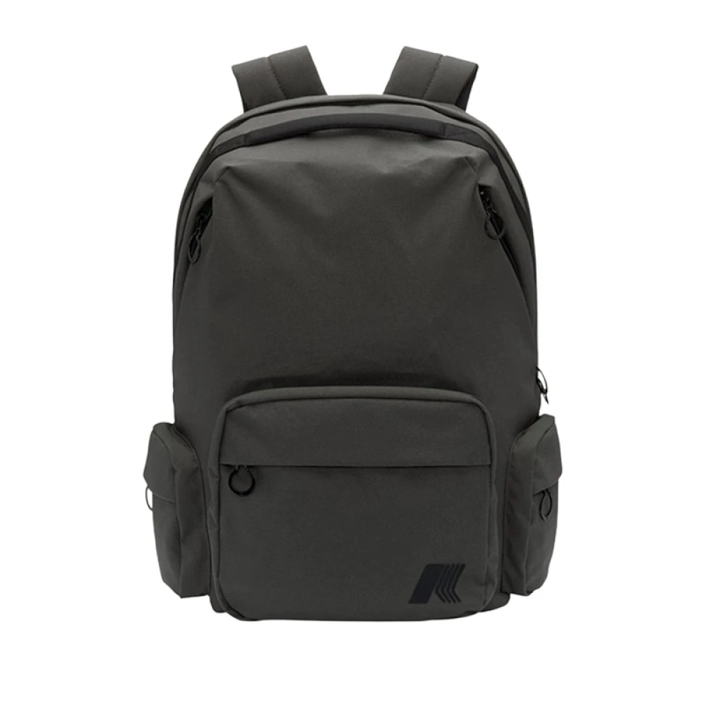 K-Way Men's Black Backpacks, One Size, Anais K5123vw Wmr