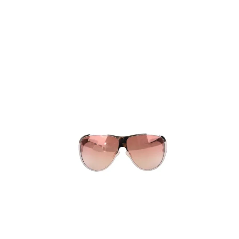 Dior Vintage Pre-owned Metal sunglasses Purple Dames