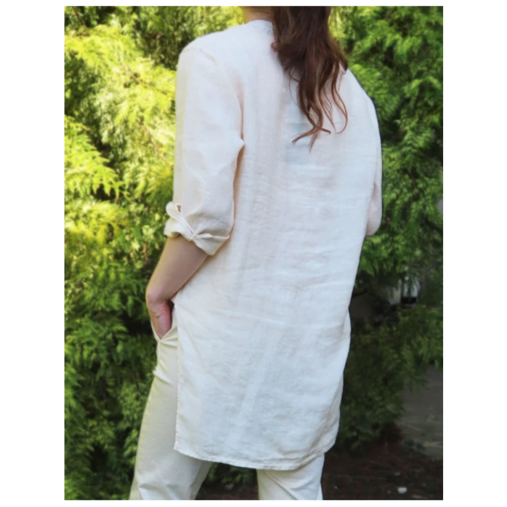 Mason's India Linnen Blouse Beige Dames