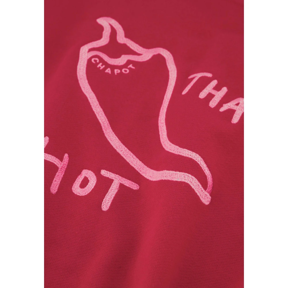 Fabienne Chapot Terry Sweater Red Dames