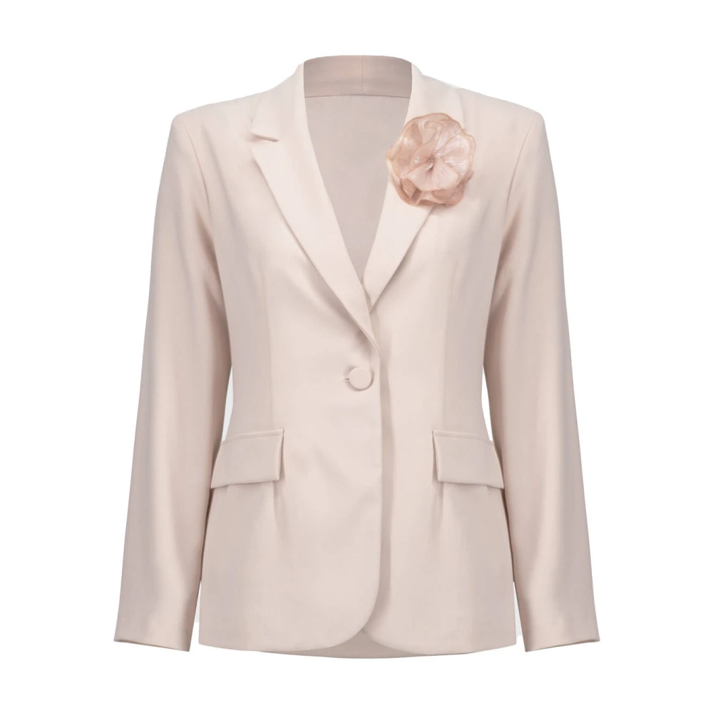 Joseph Ribkoff Elegante Zwarte Blazer Pink Dames