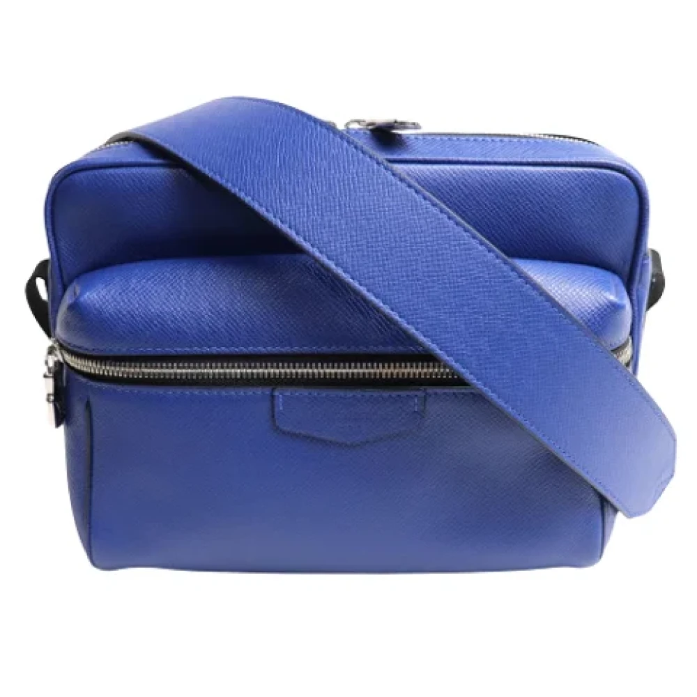 Louis Vuitton Vintage Pre-owned Leather louis-vuitton-bags Blue Heren