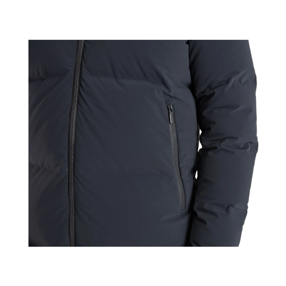 UBR Ultra Warme Zwarte Parka Jas Black Heren