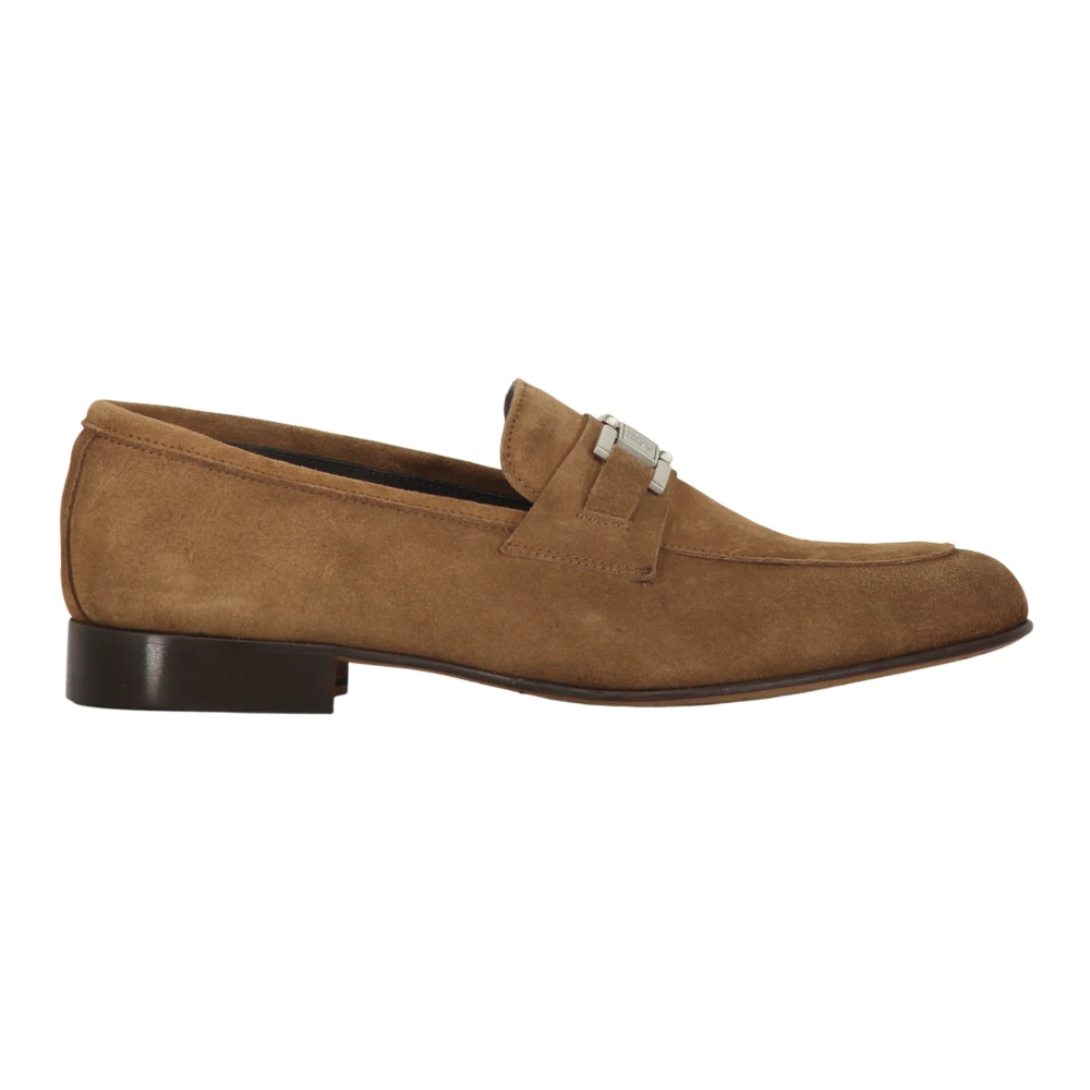 Bruno Magli Mocka Penny Bar Loafers Brown, Herr