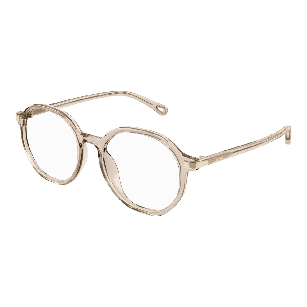 Chloé Unisex Beige Nude Eyewear Frames