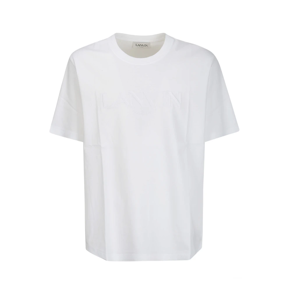 Lanvin Klassisk T-shirt White, Herr