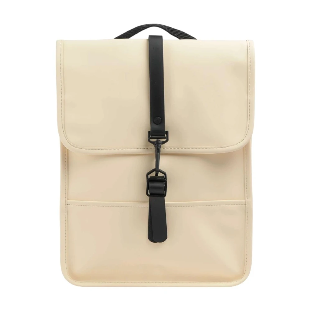 Rains Yellow Compact Minimalist Backpack - Unisex - Backpacks - One Size - Bags