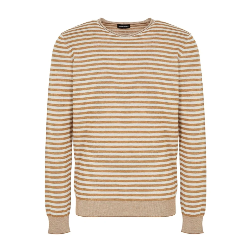 Knitwear > Round-neck Knitwear - - Giorgio Armani - Modalova
